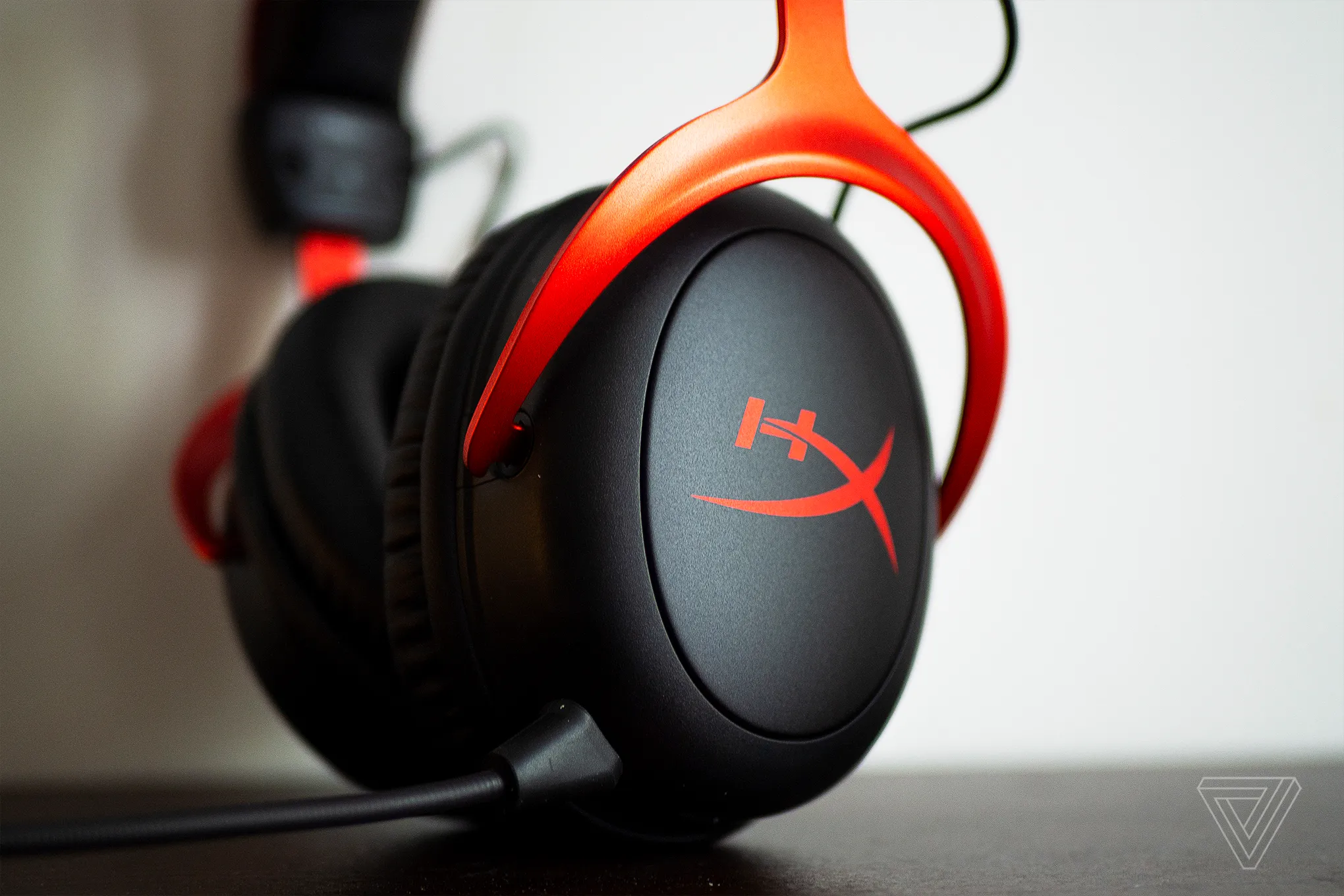Minimalist affordable wireless headphones on desk